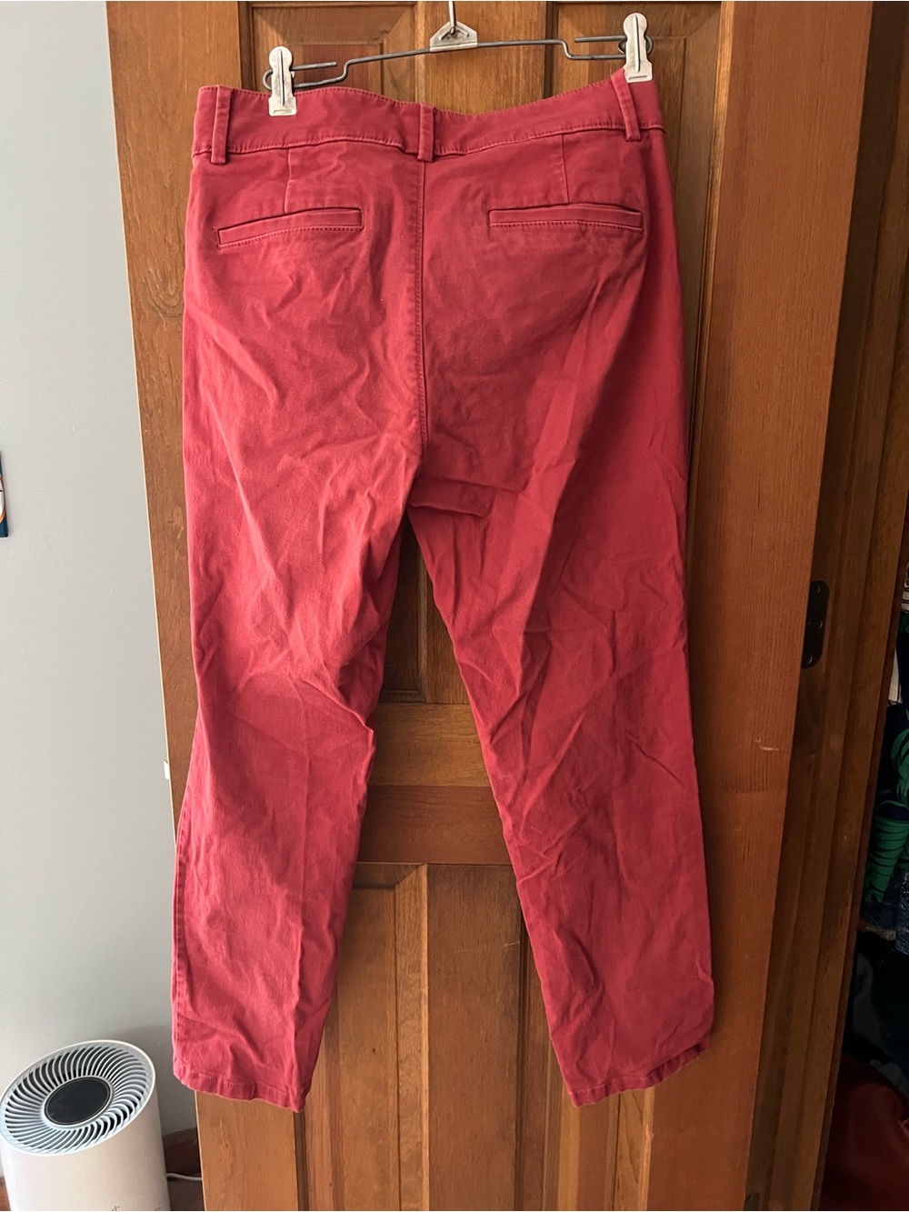 Loft Red Women's Chino Pants - Picture 2 of 3